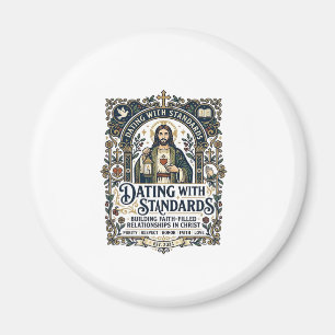Jesus Dating Christelijke Relatie Humor T-shirt Fa Magneet