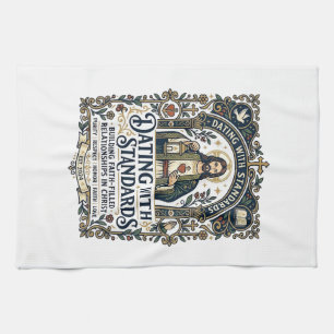 Jesus Dating Christelijke Relatie Humor T-shirt Fa Theedoek