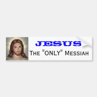 JESUS, de "ENIGE" Messiah Bumpersticker