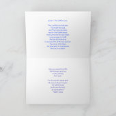 Jesus - de hoop voor het Nieuwjaar Feestdagen Kaart (Binnen)