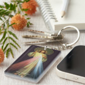 Jesus de la Misericordia Divine Mercy Sleutelhanger (Voorkant Rechts)
