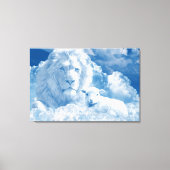 JESUS DE LAM EN JESUS DE LION CANVAS AFDRUK (Voorkant)