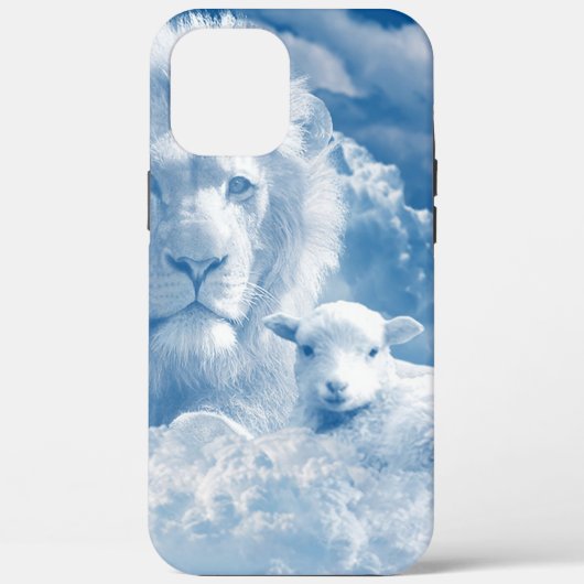 JESUS DE LAM EN JESUS DE LION Case-Mate iPhone CASE (Achterkant)