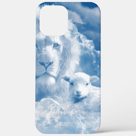JESUS DE LAM EN JESUS DE LION Case-Mate iPhone CASE (Achterkant)