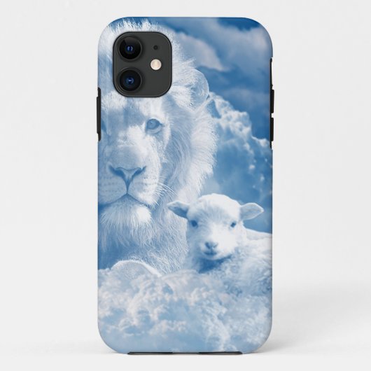 JESUS DE LAM EN JESUS DE LION Case-Mate iPhone CASE (Achterkant)