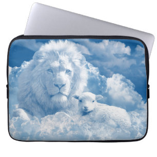 JESUS DE LAM EN JESUS DE LION LAPTOP SLEEVE