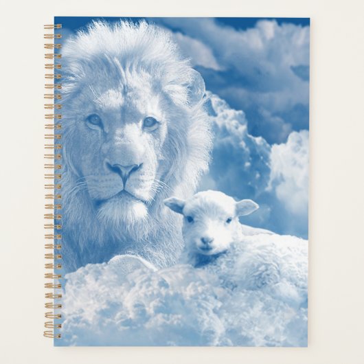 JESUS DE LAM EN JESUS DE LION PLANNER (Voorkant)