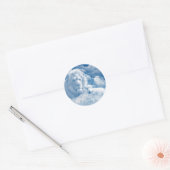 JESUS DE LAM EN JESUS DE LION RONDE STICKER (Envelop)
