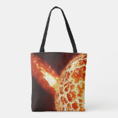 JESUS DE LAM EN JESUS DE LION TOTE BAG (Achterkant)