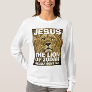 JESUS de LION JUDAH, Christelijke T-shirts