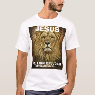 JESUS de LION JUDAH, Christelijke T-shirts