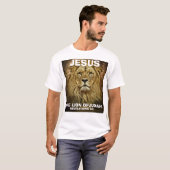 JESUS de LION JUDAH, Christelijke T-shirts (Voorkant volledig)
