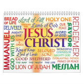 JESUS DE NAAM BOVEN ALLE NAMEN KALENDER (Hoes)