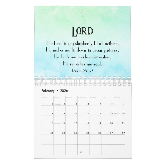 JESUS DE NAAM BOVEN ALLE NAMES Bijbelkerk Kalender (Feb 2026)