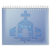 JESUS DE NAAM BOVEN ALLE NAMES Bijbelkerk Kalender (Hoes)
