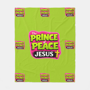 JESUS - De Prins van Vrede - Christelijk Fleece Deken
