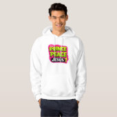 JESUS - De Prins van Vrede - Christelijk Hoodie (Voorkant volledig)