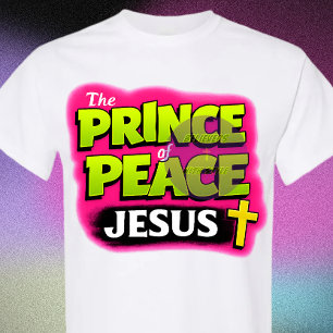 JESUS - De Prins van Vrede - Christelijk T-shirt