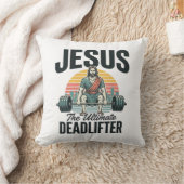 Jesus De Ultieme Deltrainer Vintage Kussen (Deken)