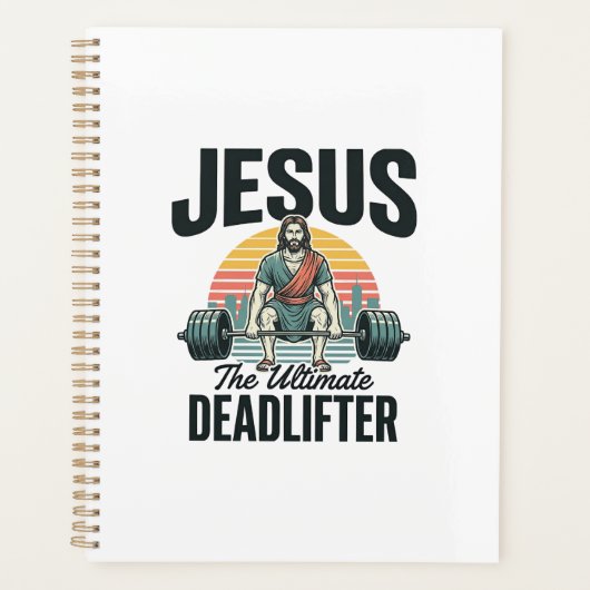 Jesus De Ultieme Deltrainer Vintage Planner (Voorkant)