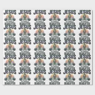Jesus De Ultieme Dode Lifter Vintage Cadeaupapier