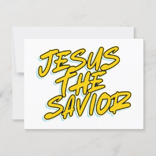 JESUS DE VERLOSSER BRIEFKAART