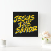 JESUS DE VERLOSSER VIERKANTE KLOK (Huis)
