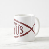 jesus de vis koffiemok (Voorkant rechts)