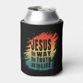 JESUS DE WEG DE WAARHEID EN HET LEVEN BLIKJESKOELER (Blikje Voorkant)