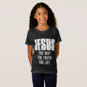 JESUS DE WEG DE WAARHEID HET LEVEN T-Shirt (Voorkant volledig)