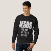 JESUS DE WEG DE WAARHEID HET LEVEN TRUI (Voorkant volledig)