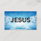 Jesus de Weg Hemel Trap Visitekaartje (Voorkant)