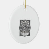 Jesus Declutter Schoon thuis shirt Christelijk Gra Keramisch Ornament (Rechts)