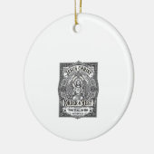 Jesus Declutter Schoon thuis shirt Christelijk Gra Keramisch Ornament (Links)
