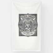 Jesus Declutter Schoon Thuis T-shirt Christelijk G Spandoek (Verticaal)