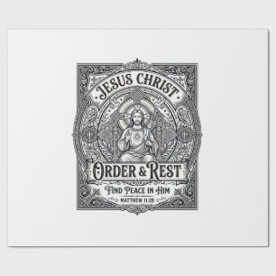 Jesus Declutter Schoon Thuis T-shirt Christelijke  Cadeaupapier