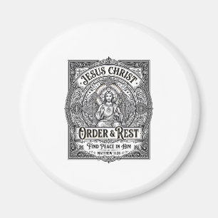 Jesus Declutter Schoon Thuis T-shirt Christelijke  Magneet