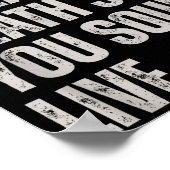 Jesus Defeated Death So You Could Live  Poster (Hoek)