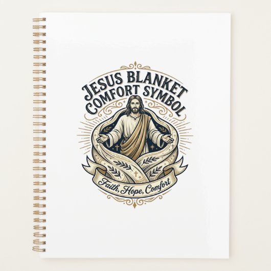 Jesus Deken Troost Symbool Jesus Deken Troost Planner (Voorkant)