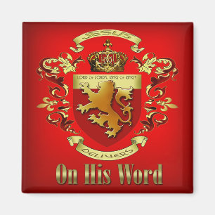 "Jesus Delivers on Zijne Word" van Cheryl Daniels Magneet