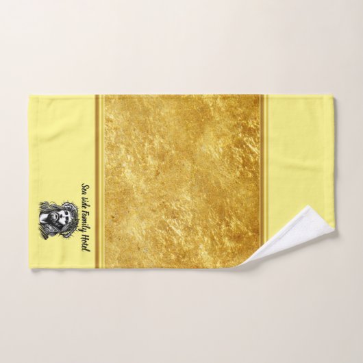 Jesus-Designed Essentials voor Seaside Family Hote Bad Handdoek (Handdoek)