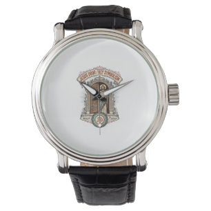 Jesus Deur Sleutel Symboliek Jesus Deur Sleutel Sy Horloge