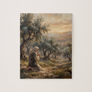 Jesus die bidt in de Hof van Gethsemane Legpuzzel
