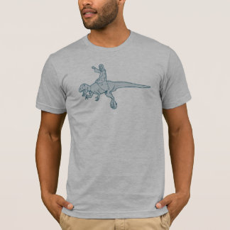 Jesus Dinosaur Rider-T-shirt T-shirt