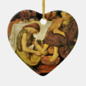 Jesus Disciple's Feet Keramisch Ornament (Voorkant)
