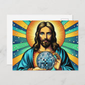 Jesus Disco briefkaart! Briefkaart (Voorkant / Achterkant)