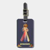 Jesus Divine Mercy Bagagelabel (Voorkant verticaal)