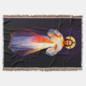 Jesus Divine Mercy Blanket Plain Deken (Voorkant)