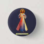 Jesus Divine Mercy Button (Voorkant)