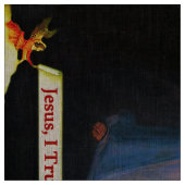 Jesus Divine Mercy Faustina 02 201 Stof (Swatch)